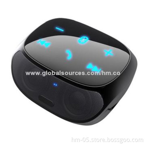 Mini Portable HIFI Wireless Bluetooth Speaker for iPhone Touch Screen USB/TF/FM MIC Rechargeable